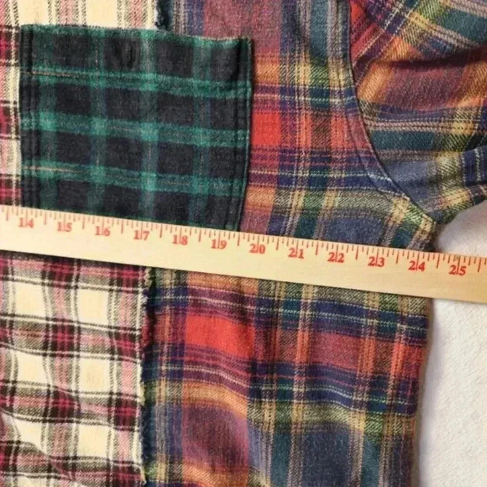 BDG Robbie Spliced Flannel Shirt‎ from Urban Outfitters! - Picture 6 of 15
